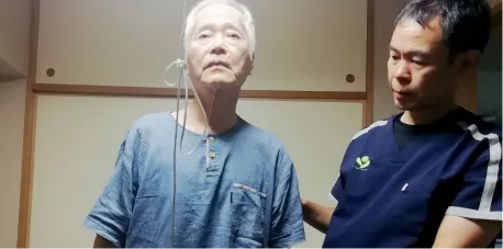 訪問マッサージの施術